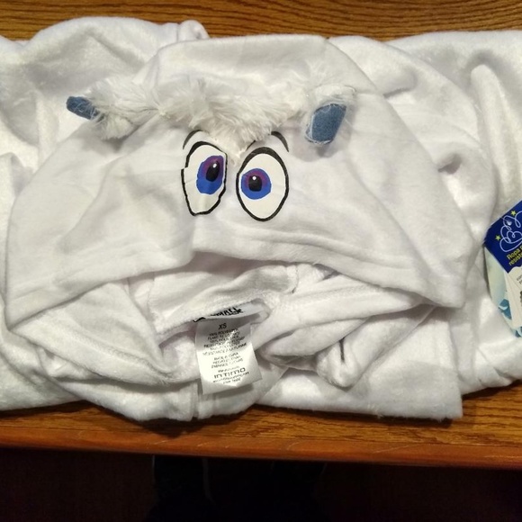 Smallfoot Migo One Piece Costume Pajama Set White - Picture 12 of 14